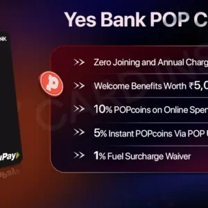 Yes Bank Pop-Club Credit Card