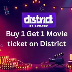 buy 1 get 1 movie ticket on district offer credit cards