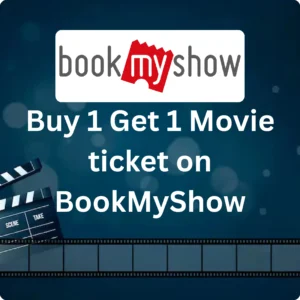 buy 1 get 1 movie ticket on bookmyshow offer credit cards